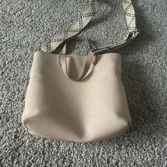 Madewell light pink leather purse - Picture 2 of 5